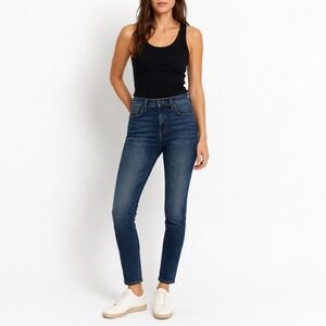 Current/Elliott The Highwaist Stiletto Jeans Women 29 Minimalist USA Stretch